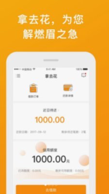 拿去花套现2021
