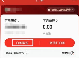 京东白条怎么样提现金