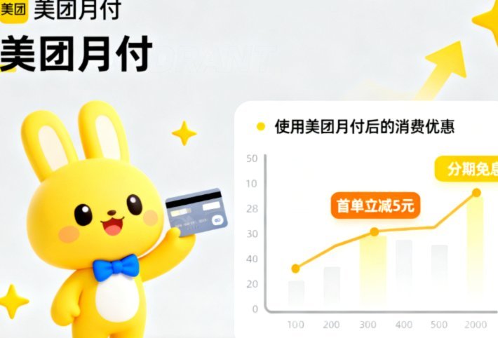美团月付怎么提现变成现实